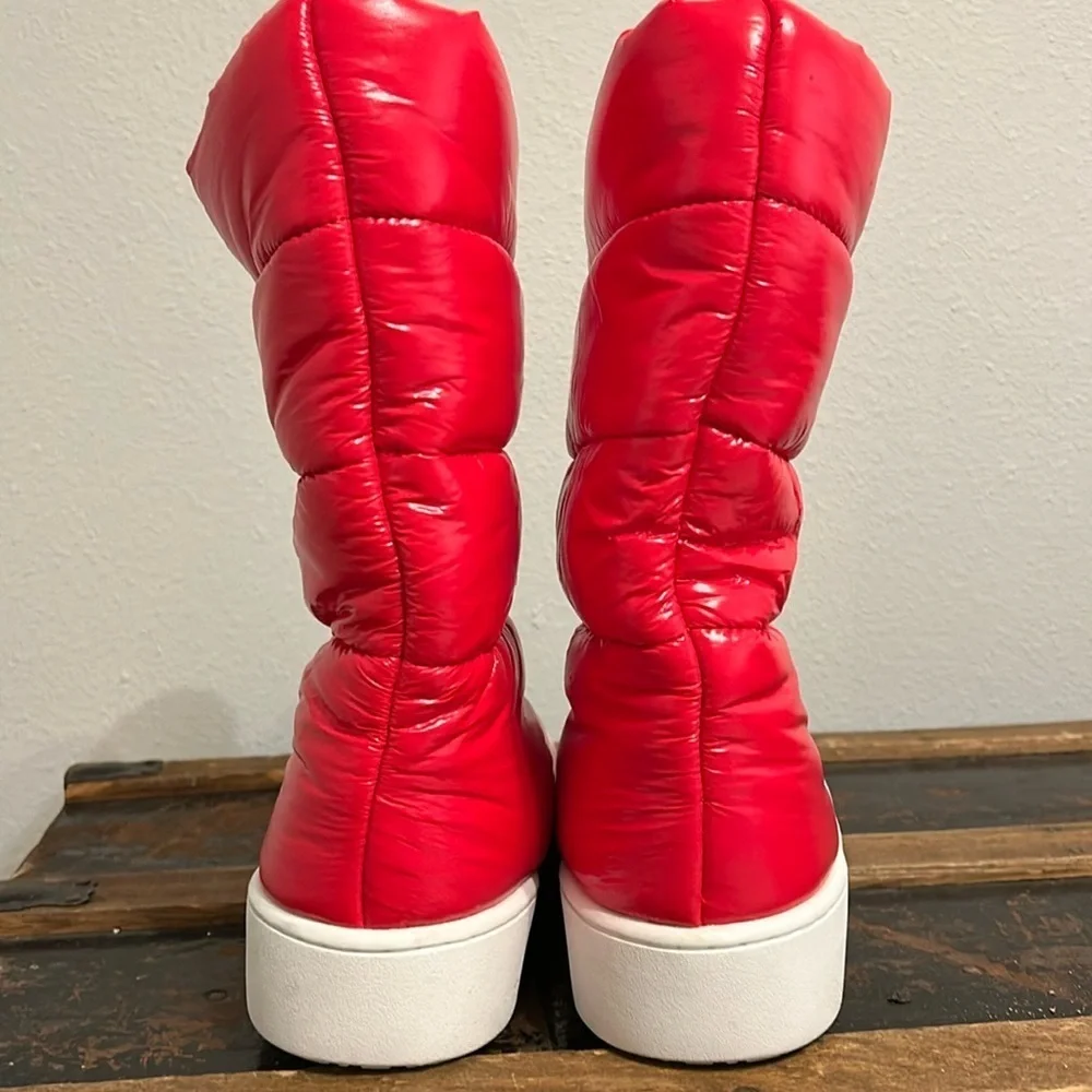 NWOT Jeffrey Campbell Snowed 2 Red retro puffer boot. Women’s 8. See photos. - Picture 5 of 9